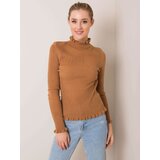 RUE PARIS Sweater-179-SW-17835.20-light brown | Shoptok.si