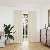  Zavjese za zamračivanje 2 kom baršunaste krem 140 x 225 cm Cijene