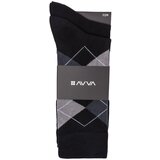 Avva Men's Black Patterned 2-Pack Socket Socks cene