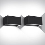 KINGWEN 20 W LED Zunanje Stenske Svetilke - 6000 K (Komplet 2 Kosa) Cene