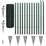Euro ograda čelična 25 x 1,2 m zelena | shoptok.hr