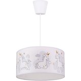  Brilagi -LED Dečiji luster na sajli BOBO 1xE27/10W/230V Ø 35 cm beo/jednorogovi | Eponuda.com