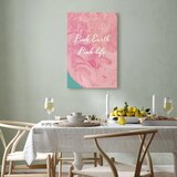  Slika - Pink Earth Pink Life (1 Part) Vertical 80x120 Standard | shoptok.hr