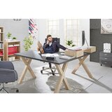 Mömax Pisalna Miza Mister Office, Barva Grafita | Shoptok.si