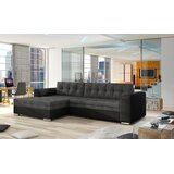  KUTNA SJEDEA GARNITURA CONFETIE (VIE BOJA) lijeva izvedba Sawana05grey/Soft011black | shoptok.hr