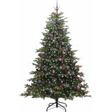  Umjetno božićno drvce Zelena 240 cm PVC i Metal i Plastika | shoptok.hr