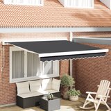 vidaXL Ručno uvlačiva tenda antracit 300x250 cm | shoptok.hr