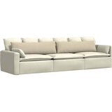 Jastučići za sofu 2 pcs Krema 145 x 40 cm tkanina | shoptok.hr