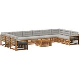  Setovi sofa 11 kom. Čvrsto drvo akacije | shoptok.hr
