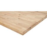 Stolna ploča 160x50x4 cm pravokutna od masivnog drva bagrema | shoptok.hr