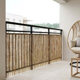  Vrtna Ograda Karbonizirano 500 x 80 cm Trska | shoptok.hr