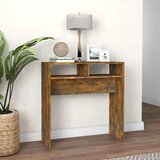  Konzolni stol boja hrasta 78 x 30 x 80 cm od konstruiranog drva | Eponuda.ba