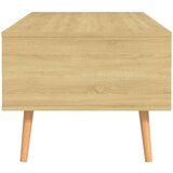 vidaXL Klubska mizica sonoma hrast 100x49,5x43 cm iverna plošča | Shoptok.si