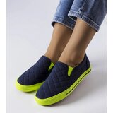 Gemre Navy quilted slip-on sneakers Balsamo | shoptok.hr