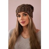 Kesi marka niezdefiniowana Cap with fleece Sonia K201 brown Cene