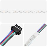  LED traka 12 kom. Crna i prozirna Bakar i plastika - 75 cm 12 LED traka (s PU gumom) | shoptok.hr