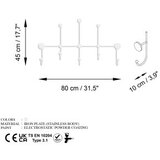 WALLXPERT metalna zidna kuka bele boje iyon b | ePonuda.com