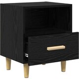 vidaXL Noćni ormar s ladicama 2 pcs Crni hrast 40 x 35 x 47.5 cm | shoptok.hr