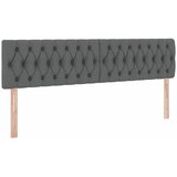  s madracem i skladištem Tamno siva 160 x 200 cm Baršun | shoptok.hr