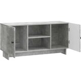 TV omarica Betonsko siva 102 x 34,5 x 50 cm Konstruiran les, (5000238893) | Shoptok.si