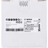 Bosch X-LOCK vlaknaste brusne ploče, Ø115 mm, G 60, R574, Best for Metal, 1 komad - 2608619155 | ePonuda.com