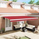 vidaXL Nadomestna Tkanina Tenda za okvir 5x3 m Rdeča Cene