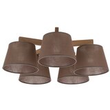 Brilagi plafonski luster latte sabia 5xE27/15W/230V borovina/smeđa | Eponuda.com