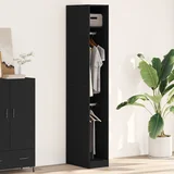vidaXL Ormar Set od 2 Crni hrast Konstruirano drvo 30 x 50 x 200 cm