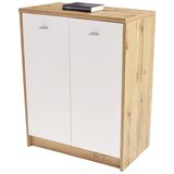 Mömax komoda 4-you new, bela, barva hrasta | Shoptok.si