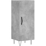  Visoka komoda siva betona 34,5x34x180 cm od konstruiranog drva | shoptok.hr