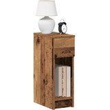  Noćni ormarići s ladicom 2 kom staro drvo 20x36x60 cm | shoptok.hr