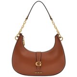 Guess Ročne torbice KUBA TOP ZIP SHOULDER BAG Kostanjeva Cene