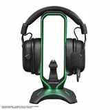 usb lc-hub-head-bungee USB3.0 hub with headphone holder & mouse bungee, rgb lighting