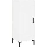vidaXL Komoda bijela 34 5 x 34 x 90 cm od konstruiranog drva | shoptok.hr