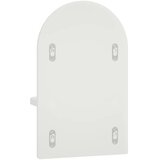  Zidna polica 2 kom. Bijela 23 x 13.5 x 37.5 cm Prerađeno drvo - Bijela 23 cm | shoptok.hr