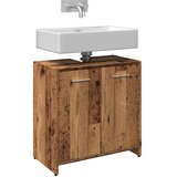  Kupaonski ormarić za umivaonik staro drvo 60x33x60 cm Smeđa | Shoptok.si