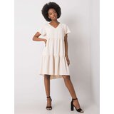 RUE PARIS Dress-WN-SK-842.01P-light beige Cene