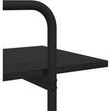  Polica 3 razina 60 x 35 x 105 cm PB Crni hrast | shoptok.hr