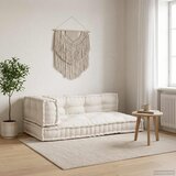  Jastučić za paletni kauč 3 pcs Krem 120 x 80 x 34 cm Tkanina | Eponuda.ba