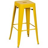 Ixia Žute metalne barske stolice u setu 2 kom (visine sjedala 76,5 cm) – | shoptok.hr