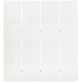  Sobne pregrade s 4 panela 2 kom bijele 160 x 180 cm čelične | shoptok.hr