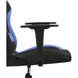  Masažna igraća stolica od tkanine crno-plava | Shoptok.si