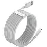 Baseus Simple Wisdom Data Cable Kit USB na Type-C 5A (2kom/Set) 1.5m bel | Shoptok.si