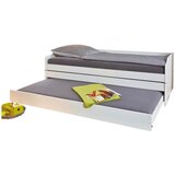 MID.YOU Mladinska Raztegljiva Postelja Lotar, Bela, 90-180x200 | Shoptok.si