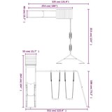 Vanjski Zunanje igralo impregnirana borovina, (20795380) | Shoptok.si