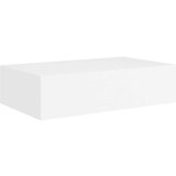 vidaXL Zidna polica s ladicom bijela 40 x 23,5 x 10 cm MDF | shoptok.hr