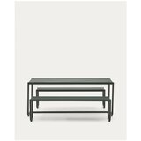 Kave Home Tamno zeleni metalni vrtni blagovaonski set za 4 osobe Sotil – | shoptok.hr