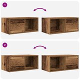 vidaXL TV omarica starinski les 60x31x25,5 cm inženirski les | Shoptok.si