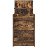 vidaXL Nočna omarica z 2 predaloma dim. hrast 38x34x80 cm | Shoptok.si