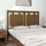  Uzglavlje za krevet boja meda 125 5x4x100 cm masivna borovina | shoptok.hr